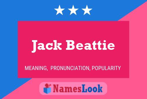 Poster del nome Jack Beattie