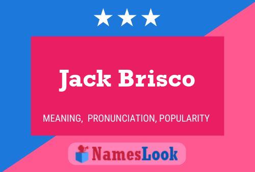 Poster del nome Jack Brisco