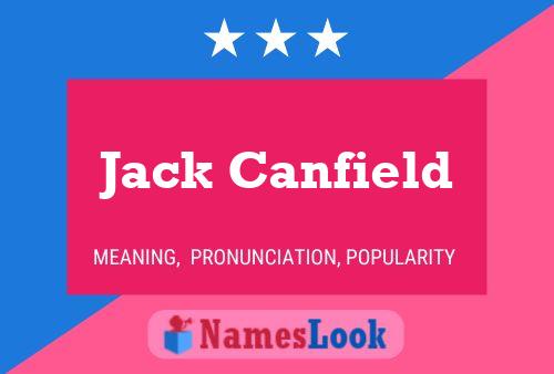 Poster del nome Jack Canfield