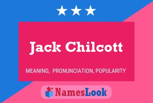 Poster del nome Jack Chilcott