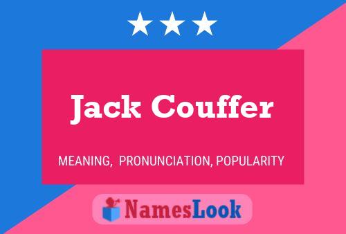 Poster del nome Jack Couffer