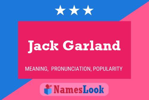 Poster del nome Jack Garland