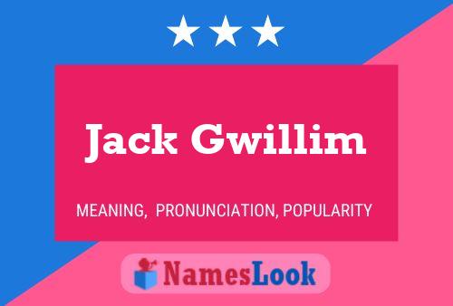 Poster del nome Jack Gwillim