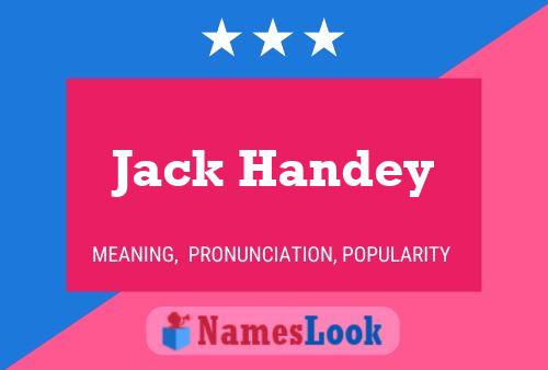 Poster del nome Jack Handey