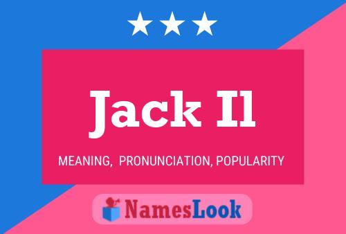 Poster del nome Jack Il