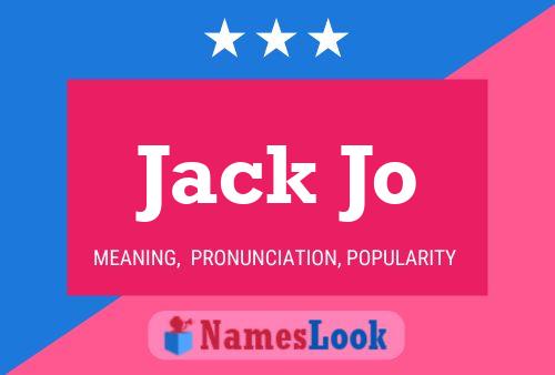 Poster del nome Jack Jo