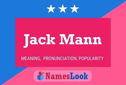 Poster del nome Jack Mann