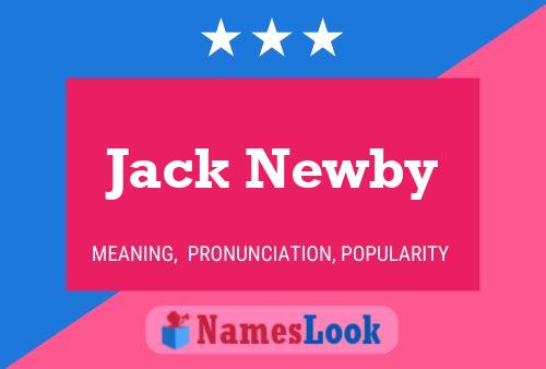 Poster del nome Jack Newby