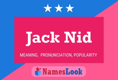 Poster del nome Jack Nid