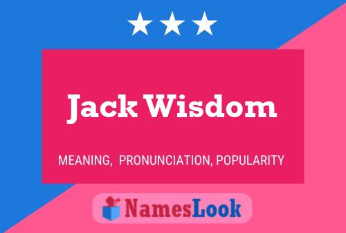 Poster del nome Jack Wisdom