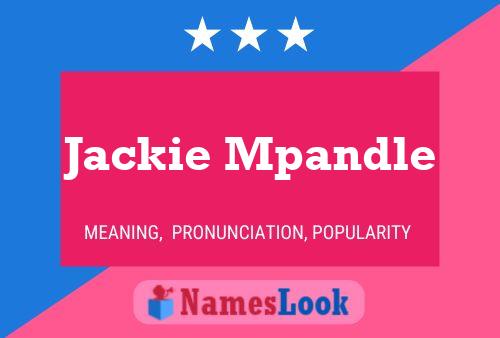 Poster del nome Jackie Mpandle