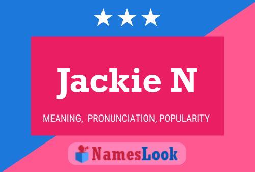 Poster del nome Jackie N