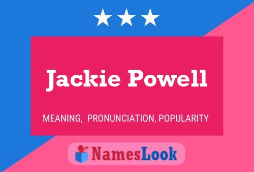 Poster del nome Jackie Powell