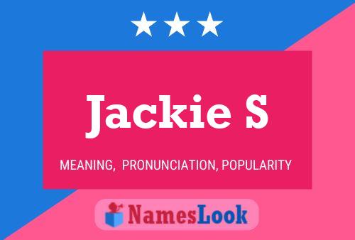 Poster del nome Jackie S