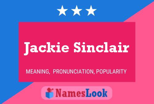 Poster del nome Jackie Sinclair