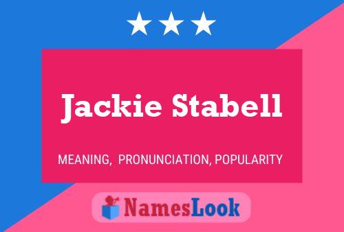 Poster del nome Jackie Stabell