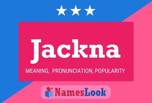 Poster del nome Jackna