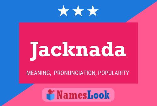 Poster del nome Jacknada