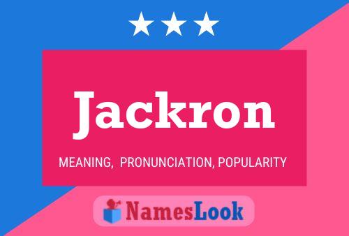 Poster del nome Jackron