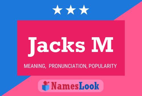 Poster del nome Jacks M