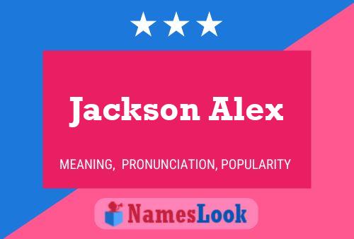 Poster del nome Jackson Alex