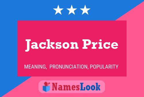 Poster del nome Jackson Price