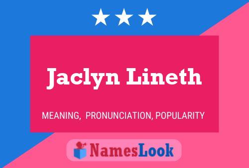 Poster del nome Jaclyn Lineth