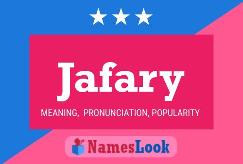 Poster del nome Jafary