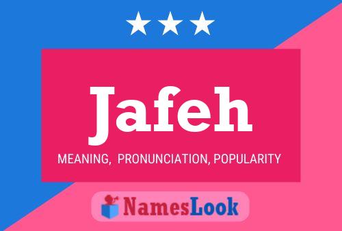 Poster del nome Jafeh