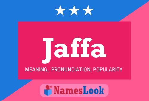 Poster del nome Jaffa