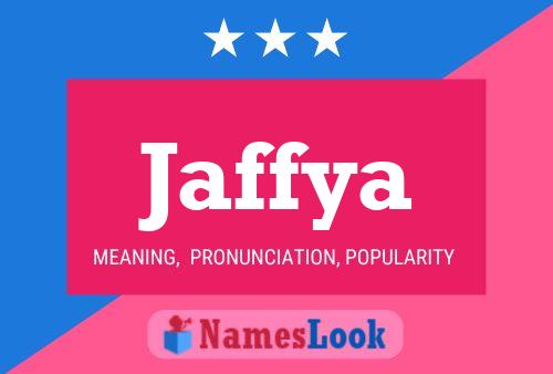 Poster del nome Jaffya