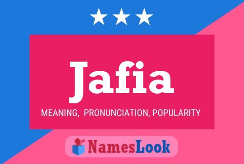 Poster del nome Jafia