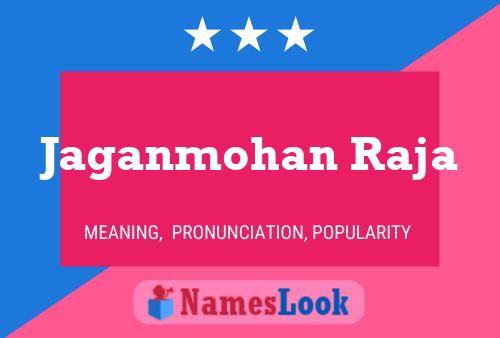 Poster del nome Jaganmohan Raja