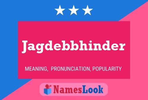 Poster del nome Jagdebbhinder