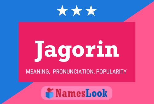 Poster del nome Jagorin