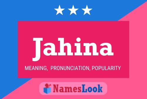 Poster del nome Jahina