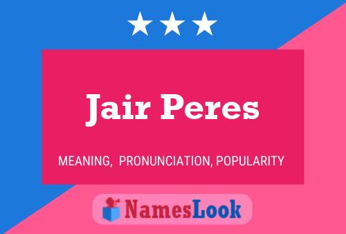 Poster del nome Jair Peres