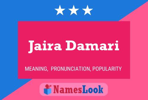 Poster del nome Jaira Damari