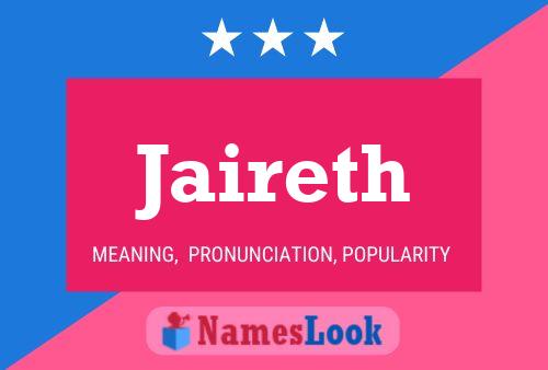 Poster del nome Jaireth