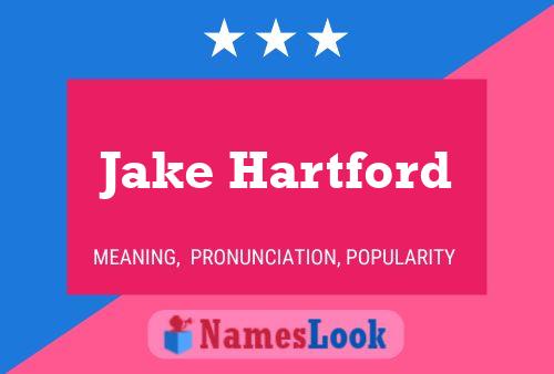 Poster del nome Jake Hartford