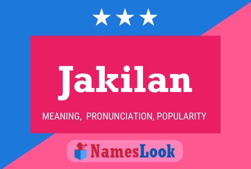 Poster del nome Jakilan