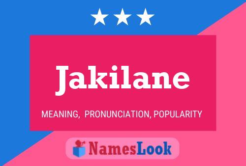 Poster del nome Jakilane