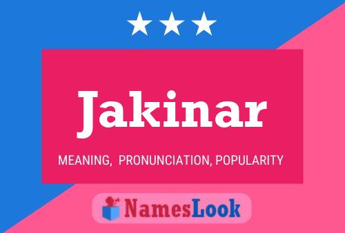 Poster del nome Jakinar