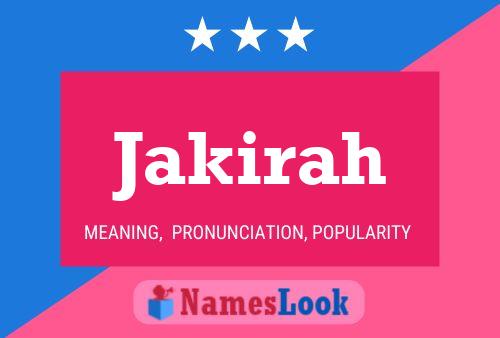 Poster del nome Jakirah