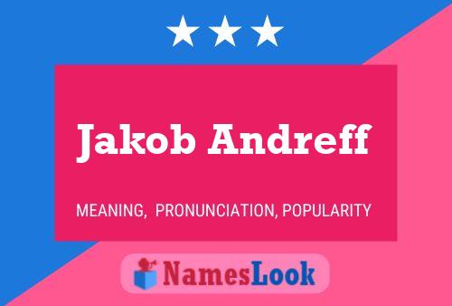 Poster del nome Jakob Andreff