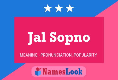 Poster del nome Jal Sopno