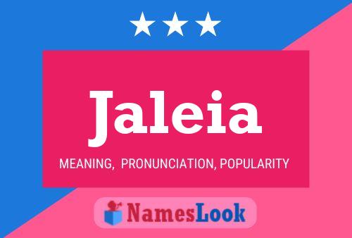 Poster del nome Jaleia