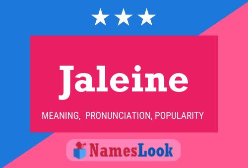 Poster del nome Jaleine