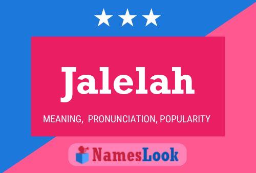 Poster del nome Jalelah