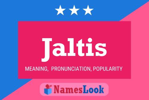 Poster del nome Jaltis